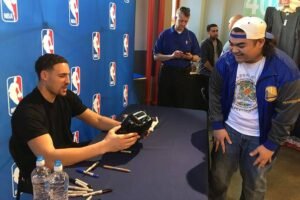 O "Milagre da Torradeira": como um objeto doméstico ajudou o Golden State Warriors a conquistar o título da NBA em 2017? 1 Ronnie Reyes Klay Thompson Golden State Warriors Torradeira Toaster