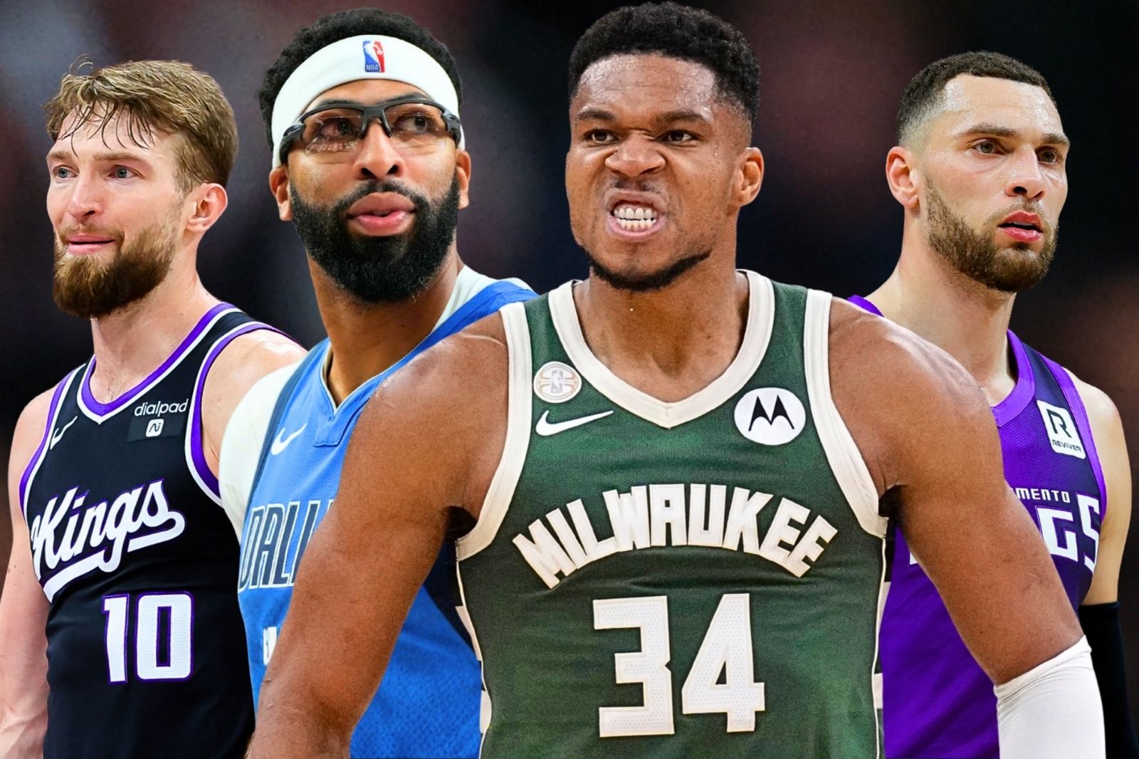 Domantas Sabonis, Anthony Davis, Giannis Antetokounmpo e Zach LaVine são rumores nos Warriors [Icon Sport]