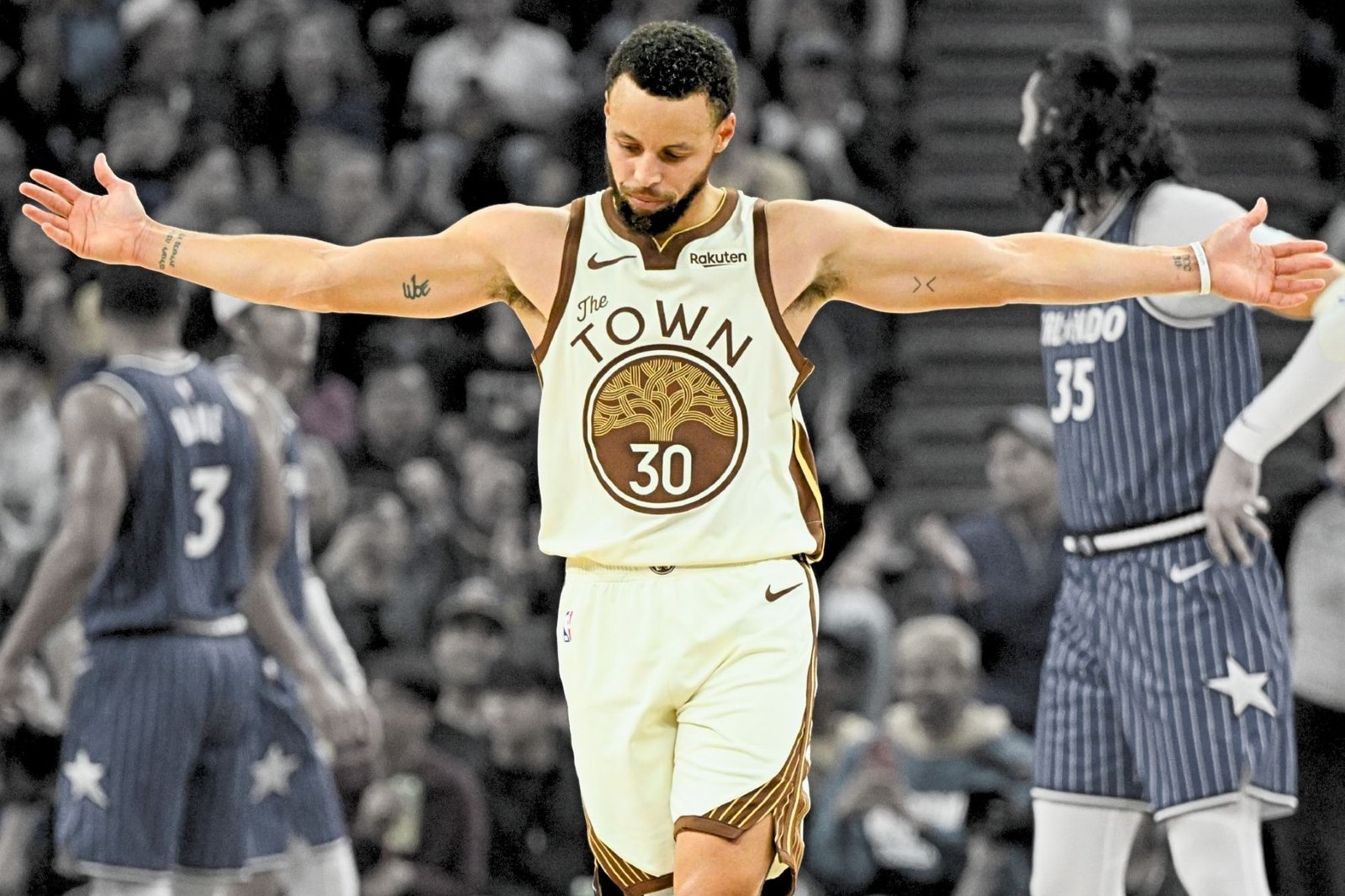 Stephen Curry Golden State Warriors x Orlando Magic