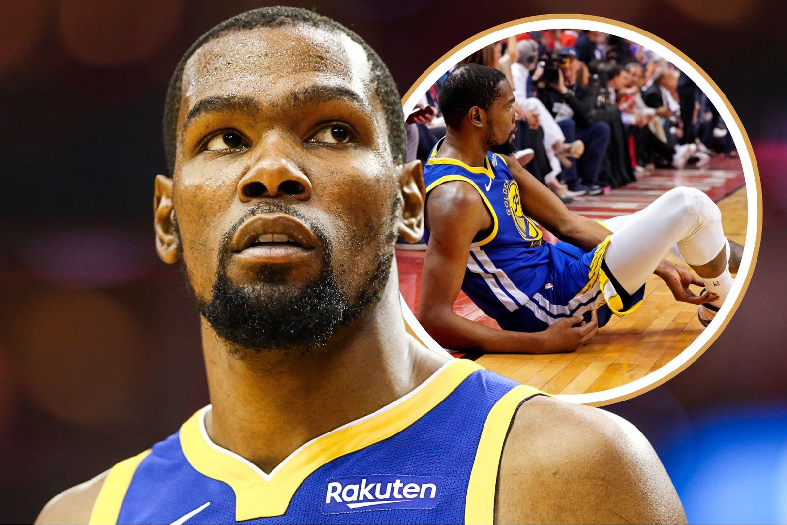 Kevin Durant relembra grave lesão e critica DM dos Warriors: "Ninguém me avisou