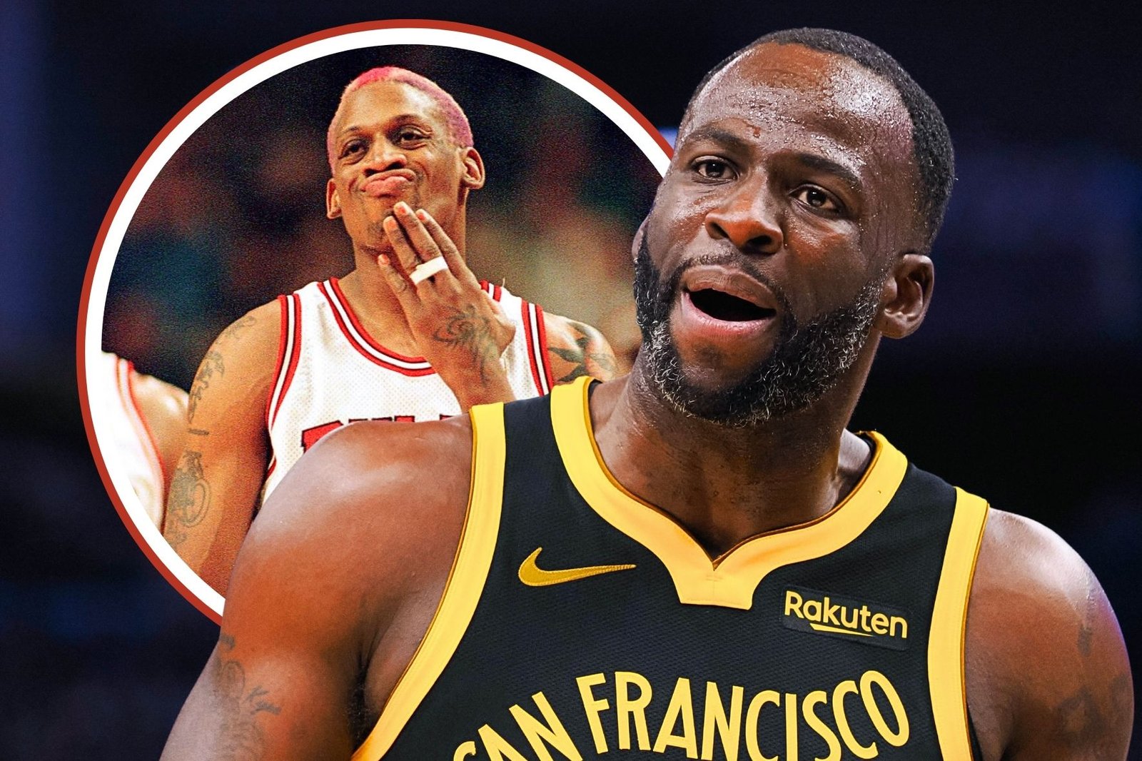 “Dennis Rodman não chega aos pés de Draymond Green”