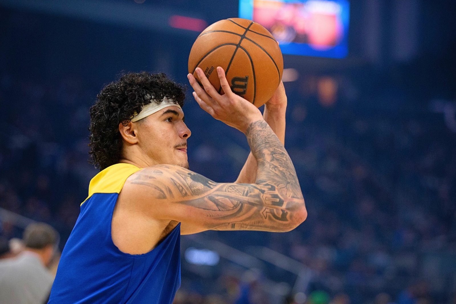 Gui Santos bate recorde pessoal em vitória dos Warriors contra os Blazers