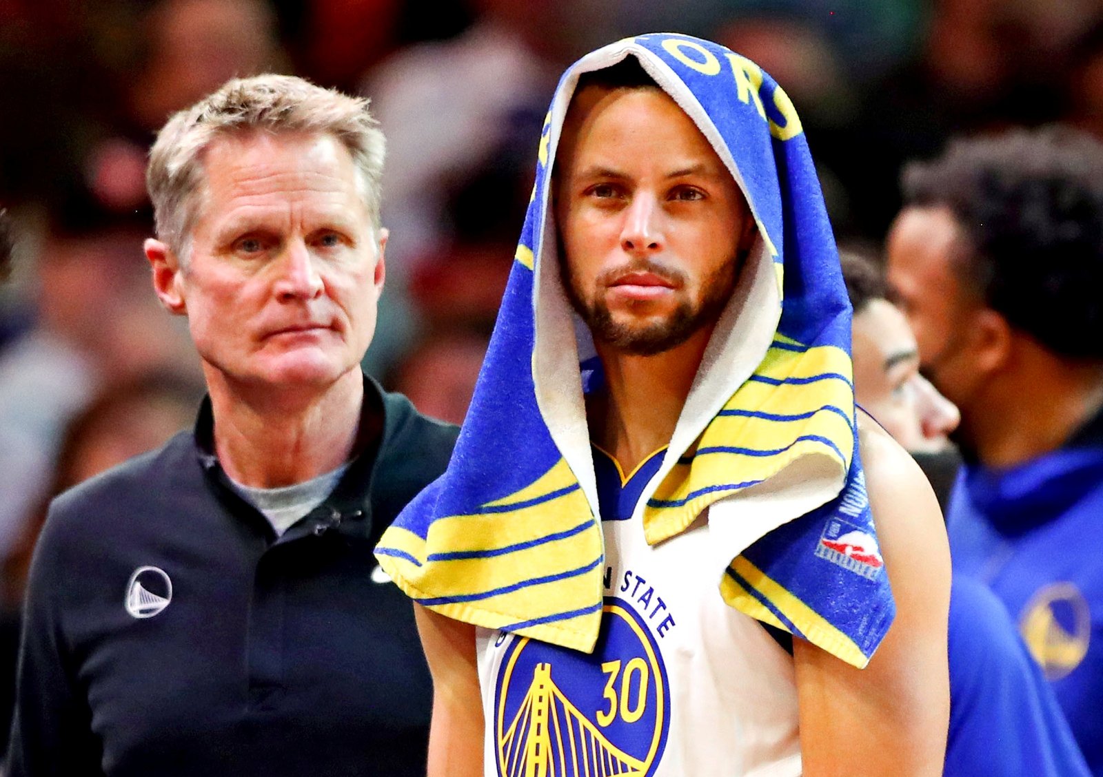 LA Clippers x Golden State Warriors - Steve Kerr Stephen Curry