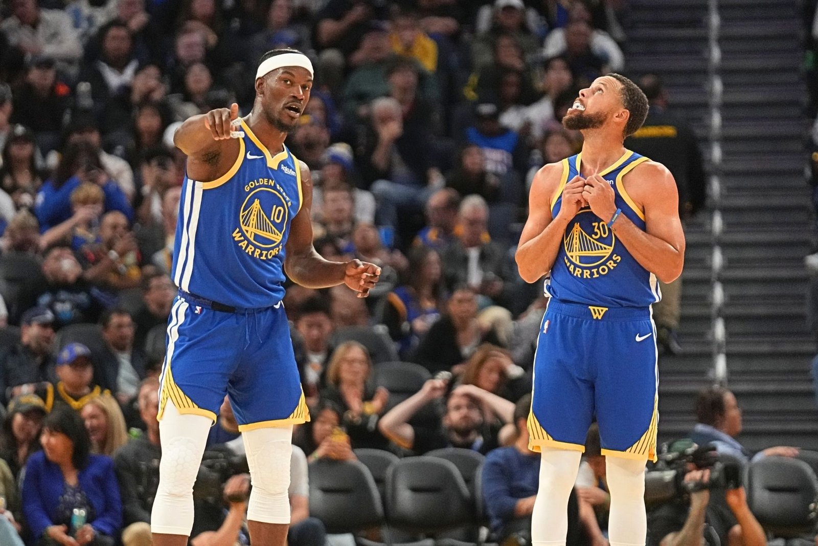 Os Warriors são desastrosos quando Stephen Curry e Jimmy Butler fazem mais de 30 pontos