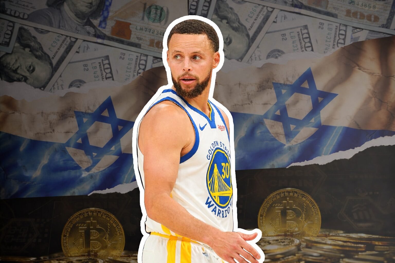 Como Stephen Curry foi ligado ao Genocídio em Gaza por investimentos em Israel? - Edição/Warriors Brasil