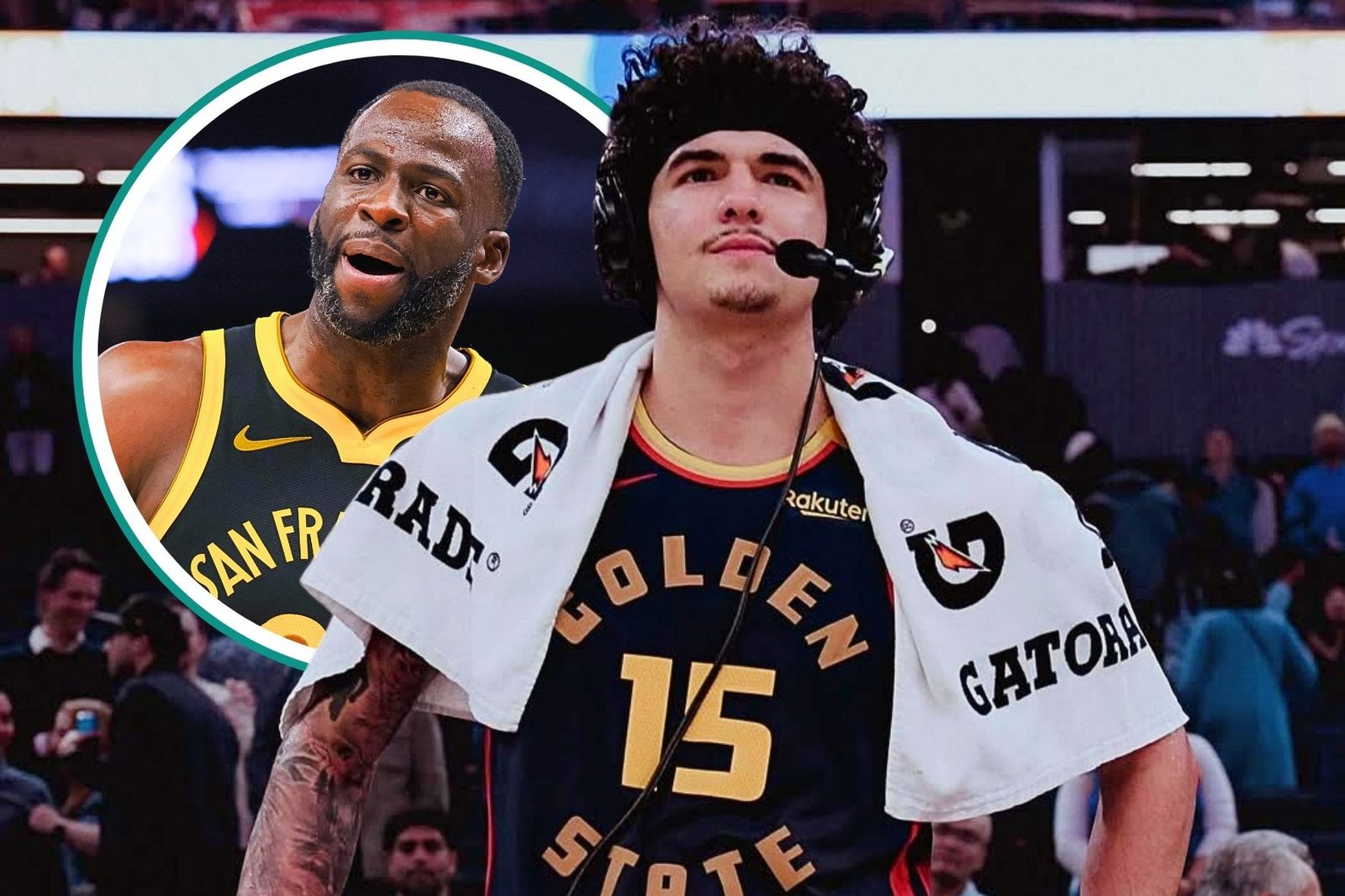 Draymond Green se rende ao talento de Gui Santos: ”Ele é um ímã”