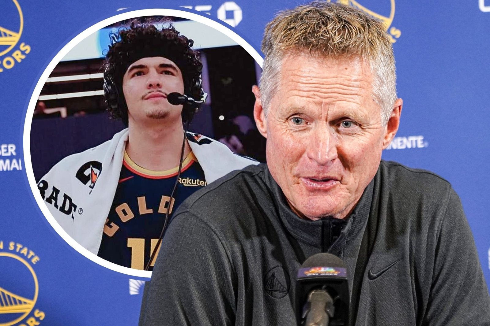 “Ele faz a diferença”, Steve Kerr explica por que Gui Santos é especial para os Warriors