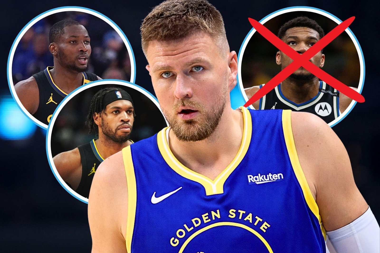 Nada de Antetokounmpo! Warriors contratam Porzingis em troca por Kuminga e Hield