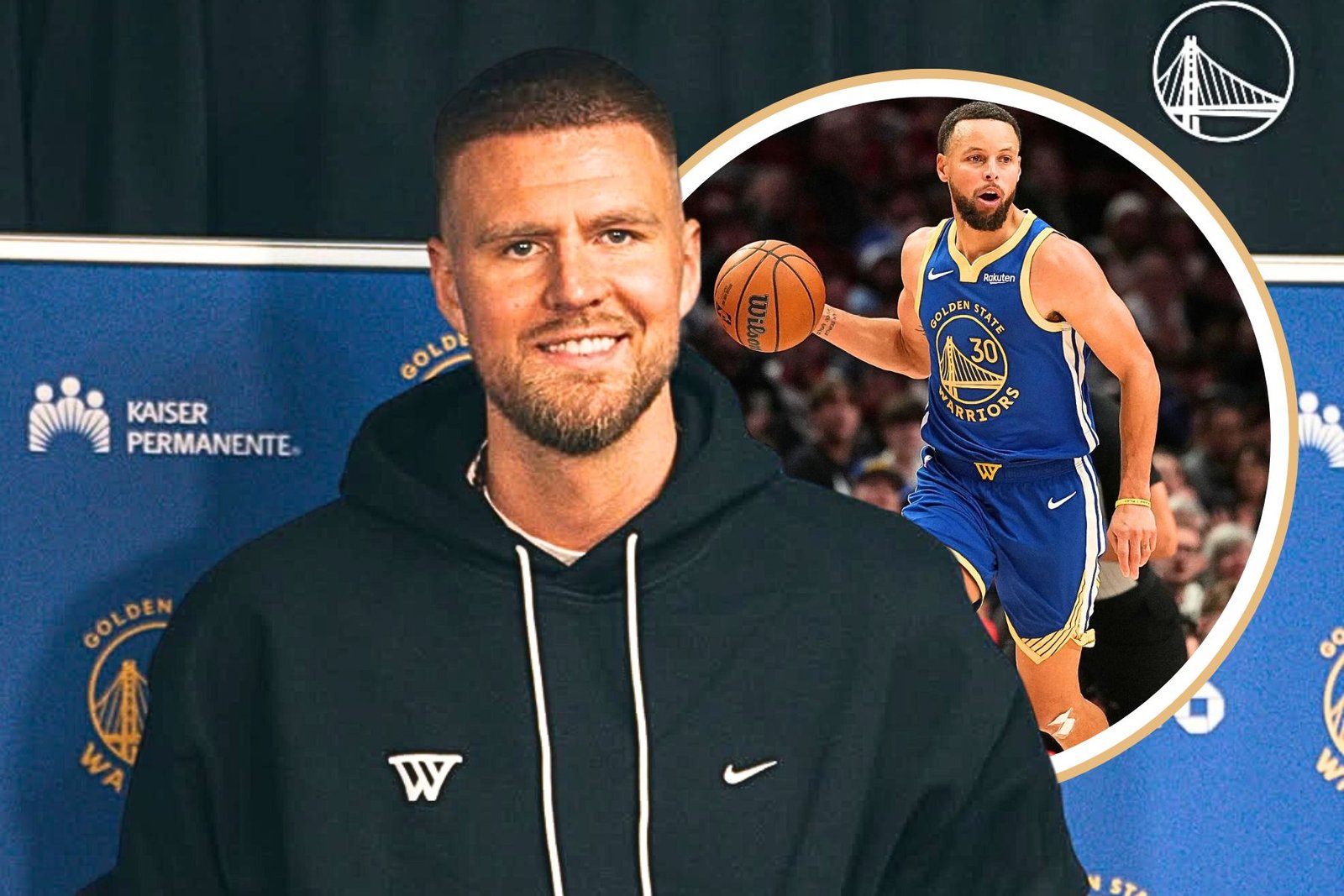 O comentário de Porzingis sobre jogar com Stephen Curry nos Warriors