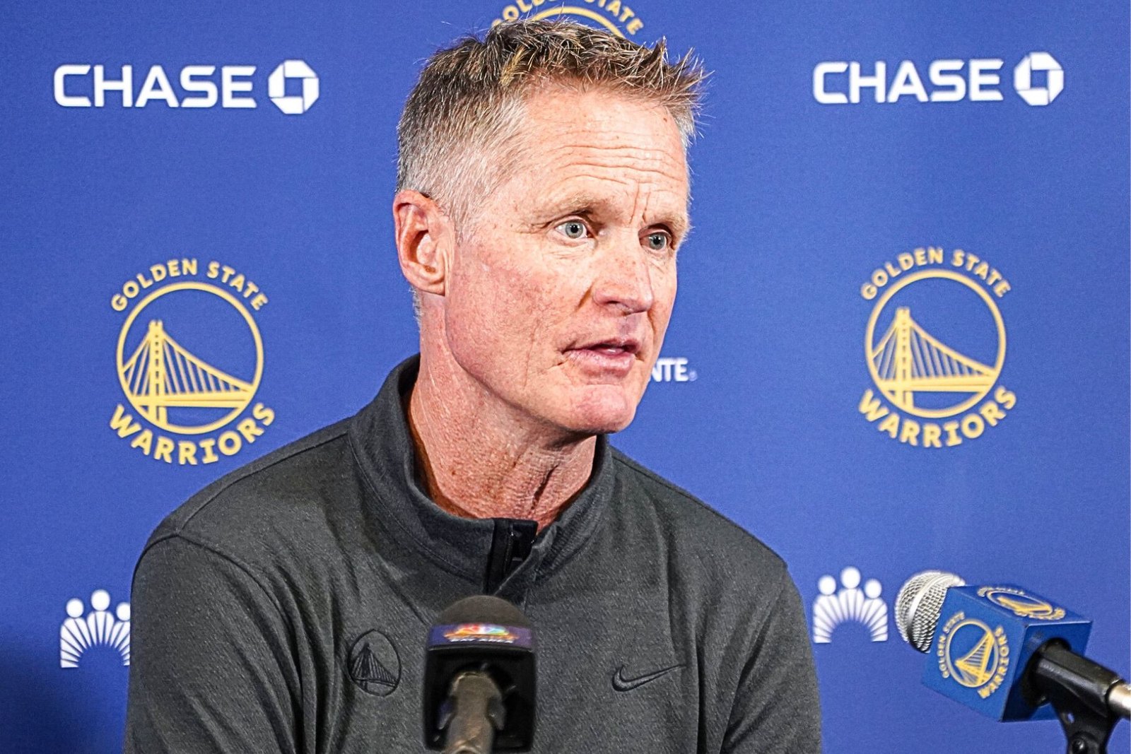 Steve Kerr é honesto sobre o futuro dos Warriors na temporada: "Não vou mentir"