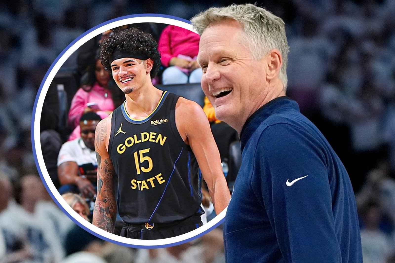Steve Kerr está encantado com o novo papel de Gui Santos nos Warriors