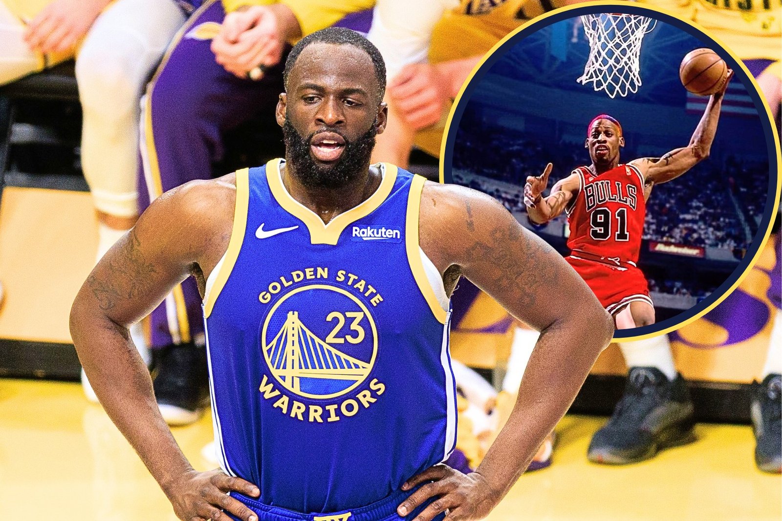 Draymond Green revela o motivo de odiar comparações com Dennis Rodman