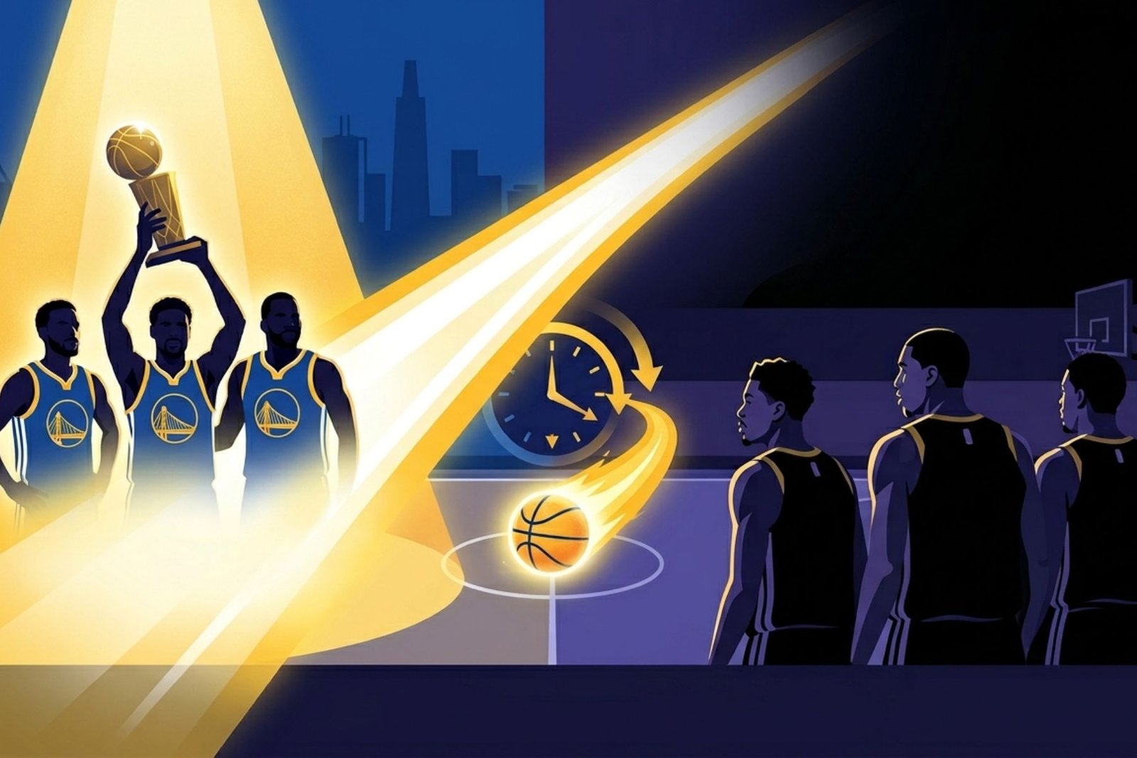 A Geração Perdida dos Warriors: onde estão os jogadores que eram 'o futuro' e nunca vingaram? - Foto: Edição/Gemini