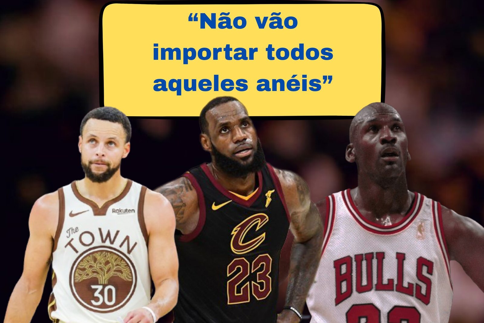 Promessa da NBA surta na web e ataca Stephen Curry, LeBron James e Michael Jordan - Foto: Edição