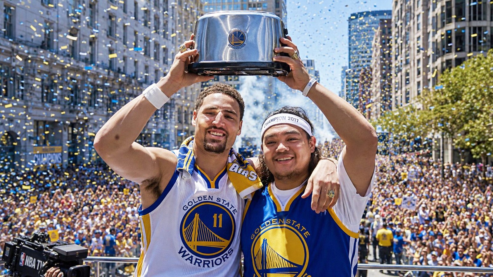 Klay Thompson Ronnie Reyes Golden State Warriors