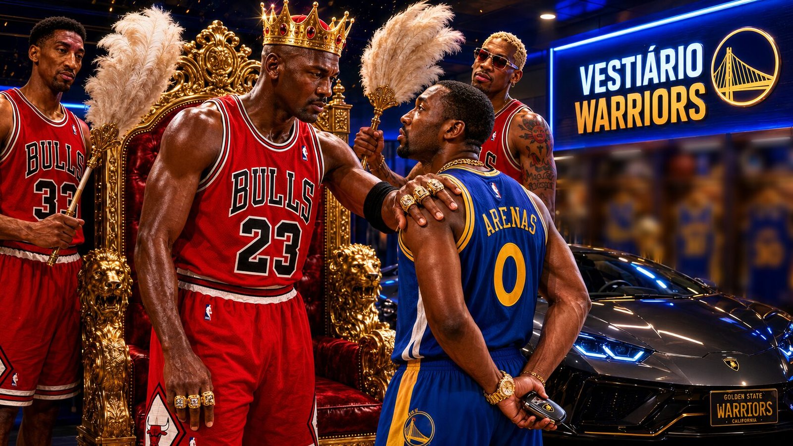 Michael Jordan Gilbert Arenas