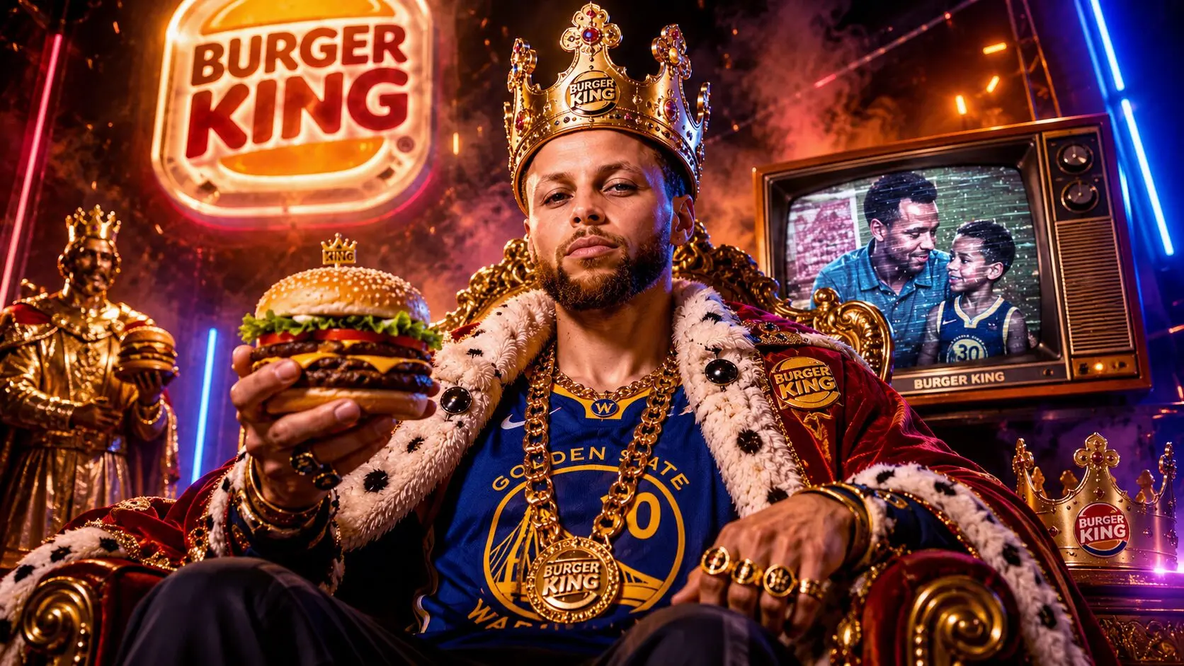 Stephen Curry Burger King