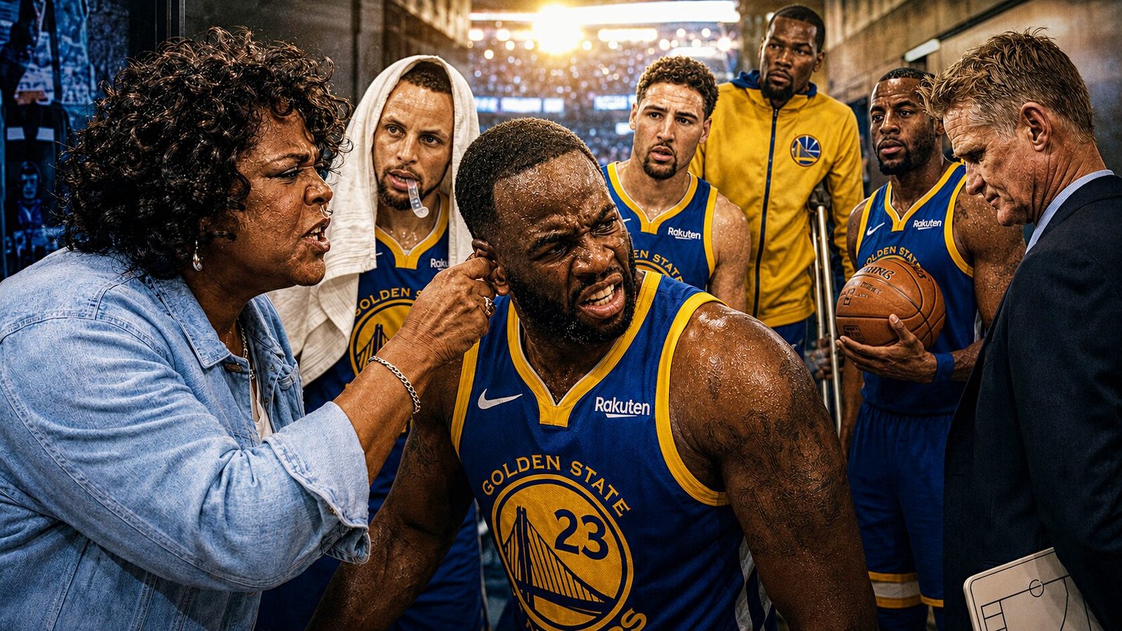 draymond green Mary Babers-Green stephen curry klay thompson kevin durant andre iguodala steve kerr warriors