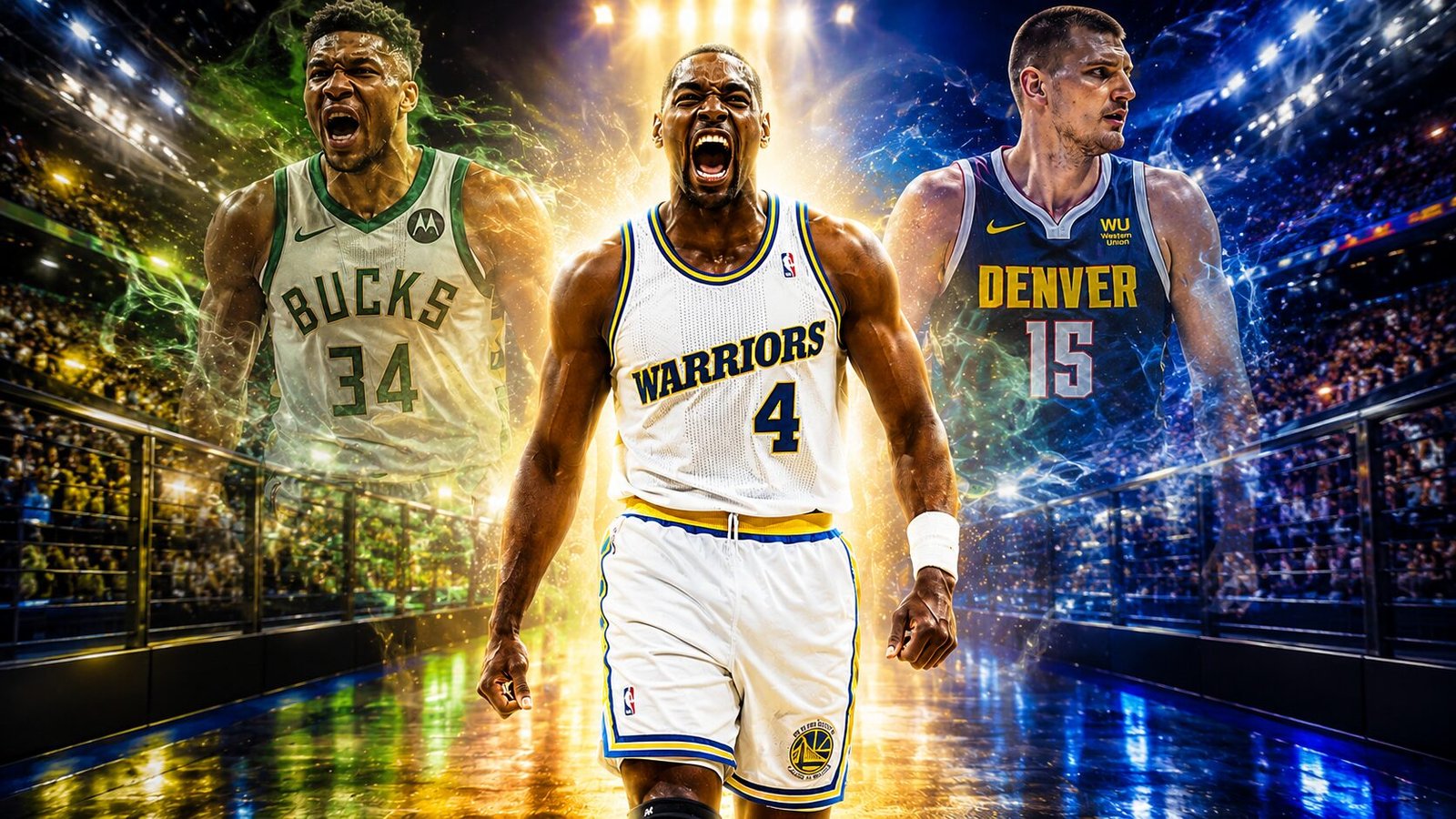 Giannis Antetokounmpo Chris Webber Nikola Jokic Warriors