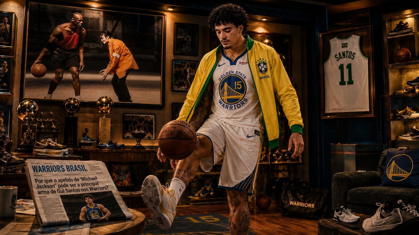 Home 1 Gui Santos Michael Jackson Michael Jordan Golden State Warriors