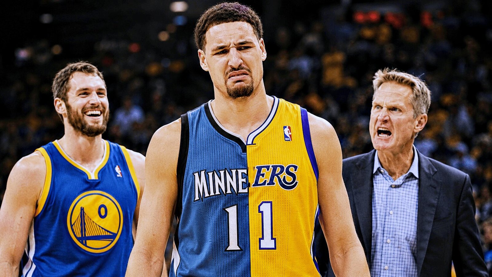 Home 2 Kevin Love Klay Thompson Steve Kerr Golden State Warriors